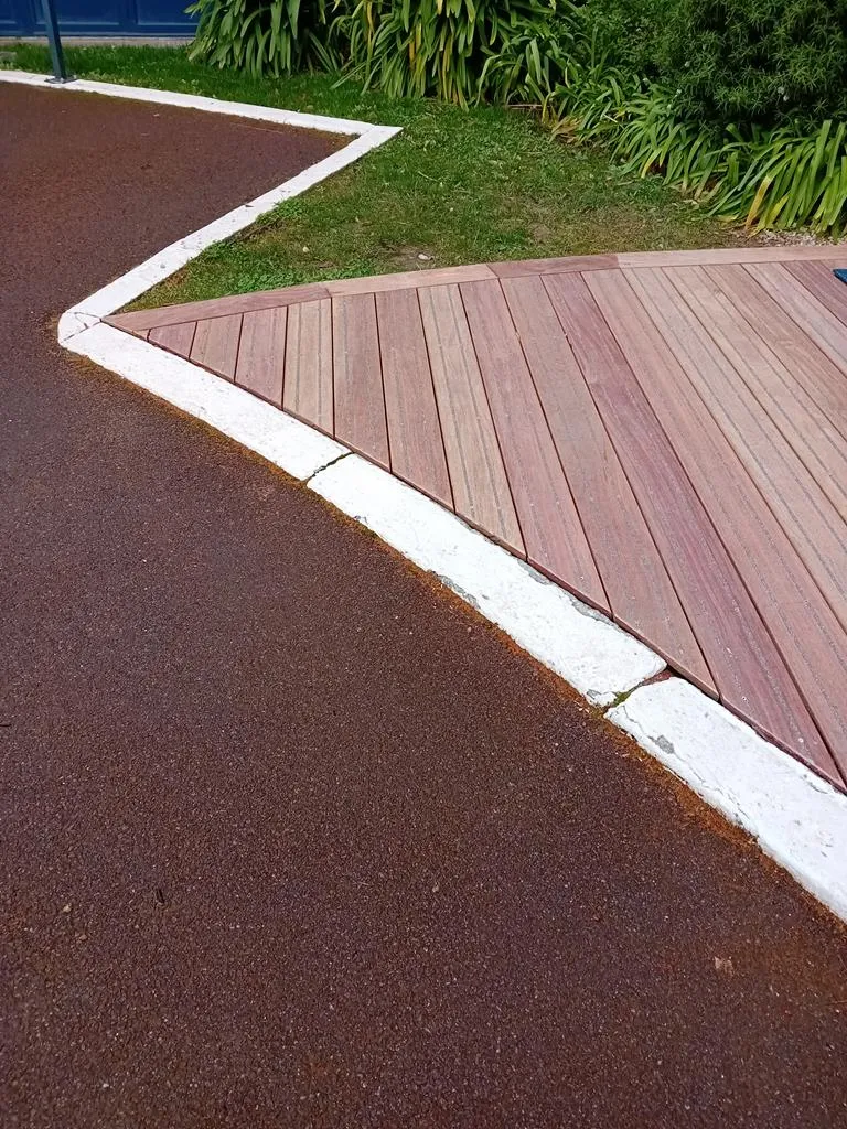 terrasse porte de garage